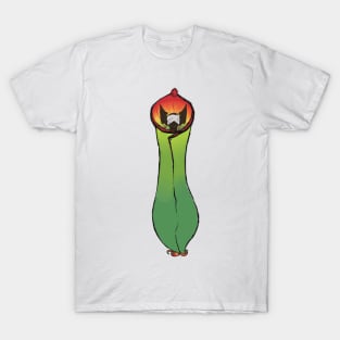 Pitcher Plant Vampire :: Flowers and Fungi T-Shirt